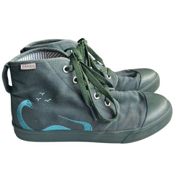 Bangs Shoes - Bangs Sneakers Loch Ness lace up high tops Women 7.5 Men 6